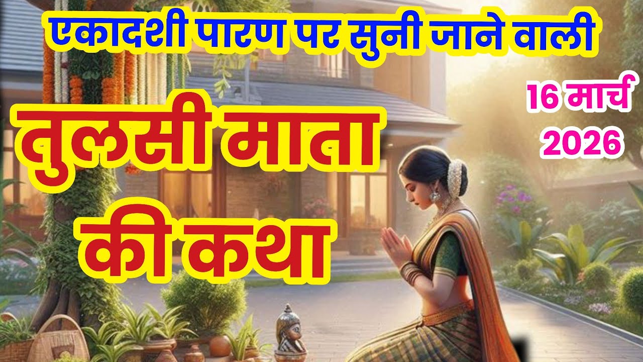 एकादशी व्रत पारण पर सुनी जाने वाली तुलसी माता की | Tulsi mata ki katha, tulsi mata ki kahani