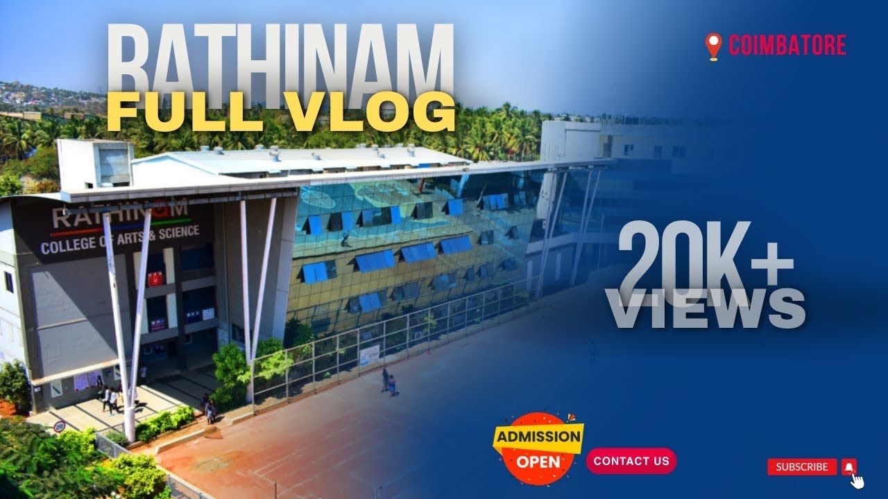 Rathinam College Full Vlog | Admission 2024 - 25 | Coimbatore