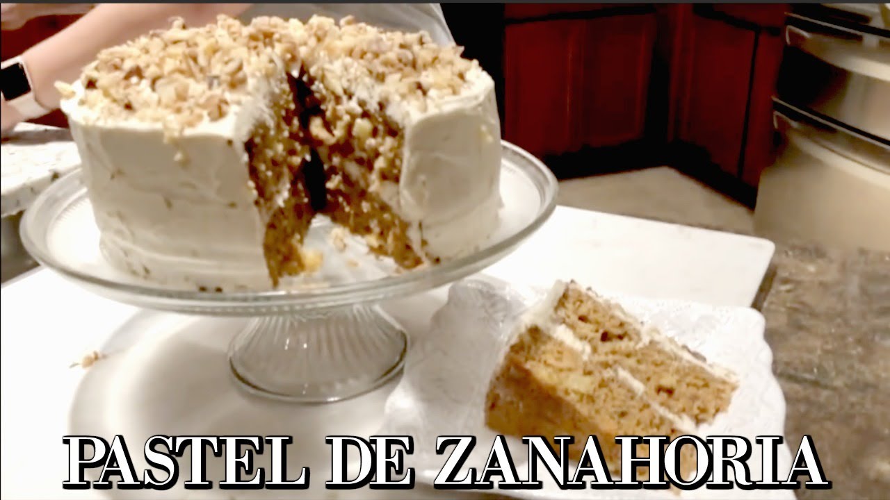 RECETA // PASTEL ZANAHORIA 🎂 COCINANDO CON KATY
