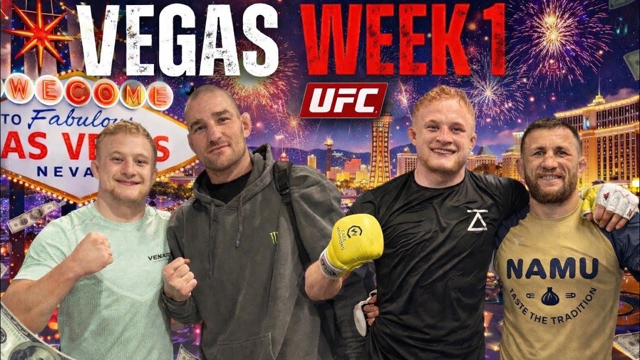 Sparring the bantamweight GOAT! UFC performance institute tour ~ VEGAS WEEK 1