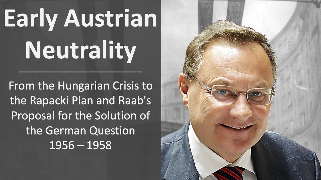 Early Austrian Neutrality: A Seminar with Prof. Dr.  Michael Gehler