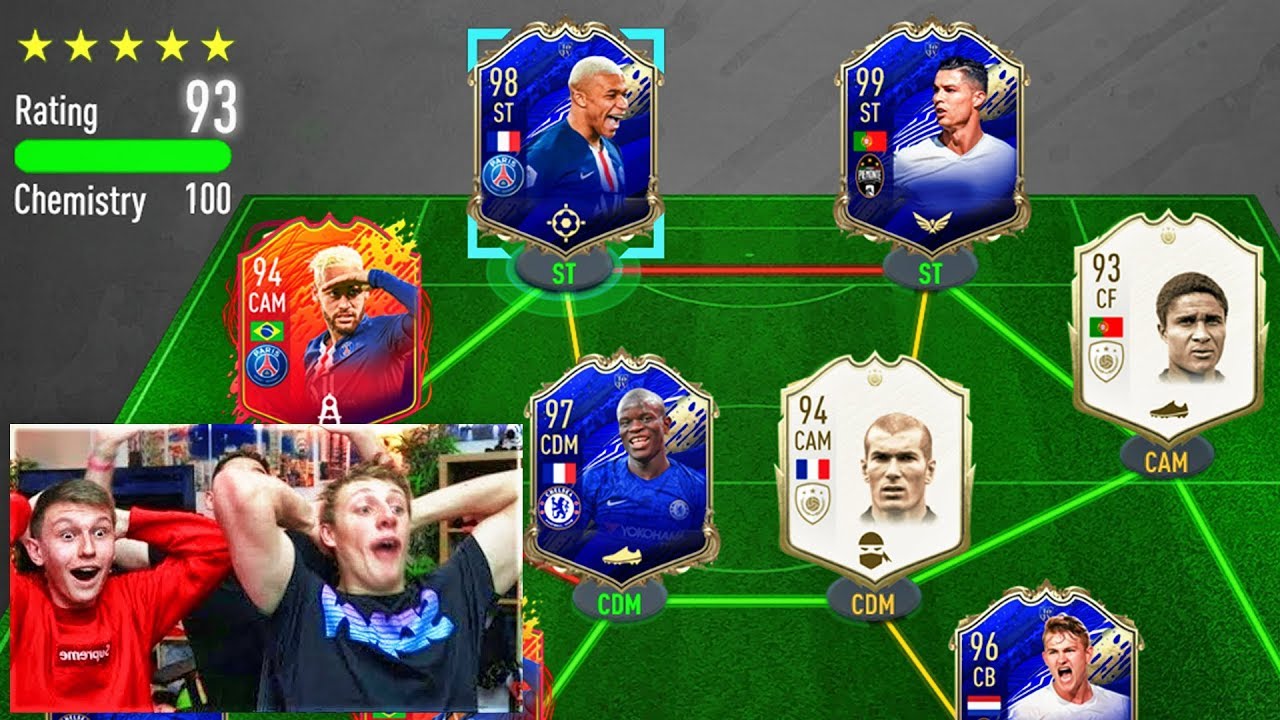 BREAKING W2S 193 FUT DRAFT WORLD RECORD!! - FIFA 20