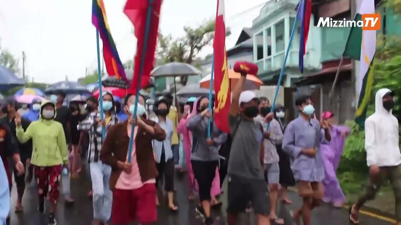 Hundred protest in Myanmar&rsquo;s southern city of Dawei