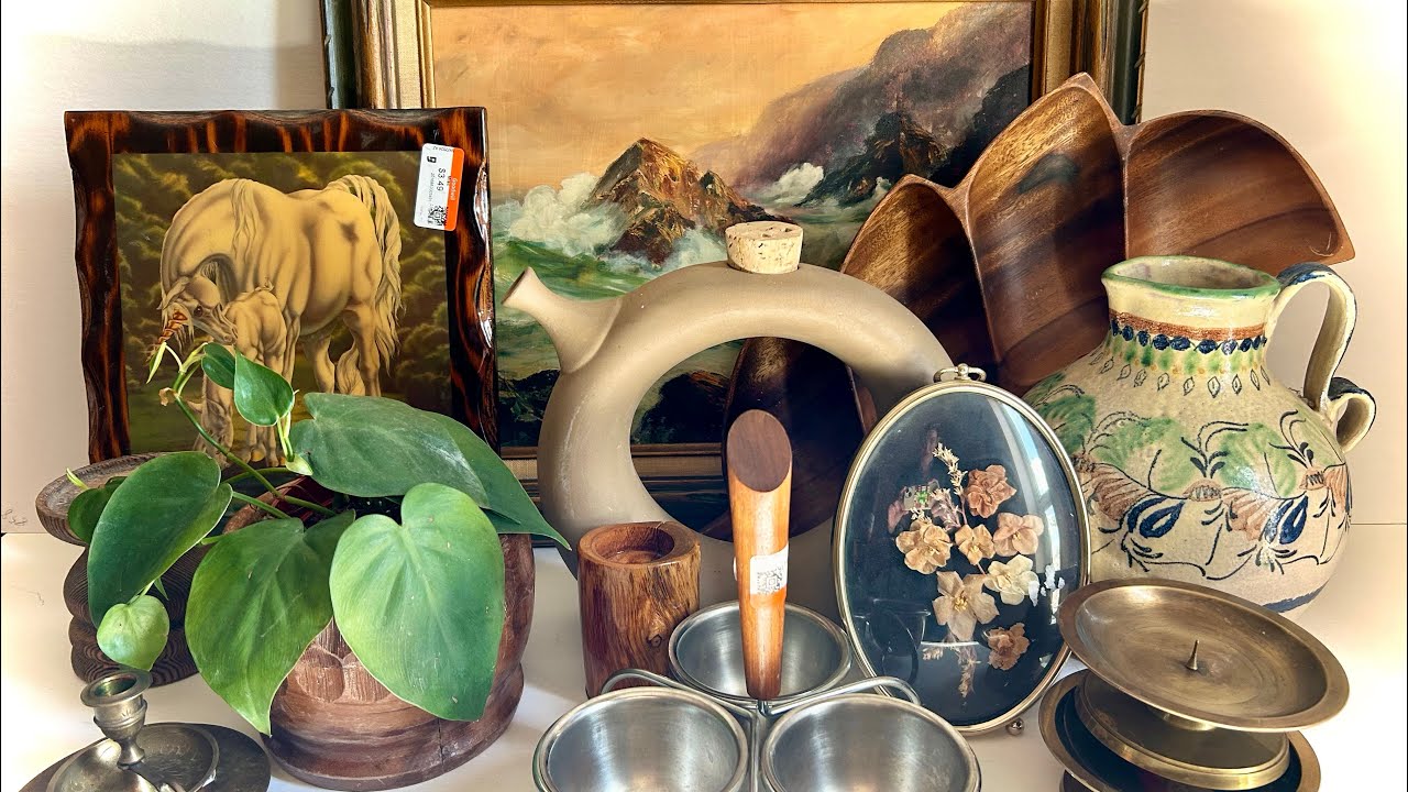 60 minutes of thrifting, hauls, what sold and listings. Take a peek!