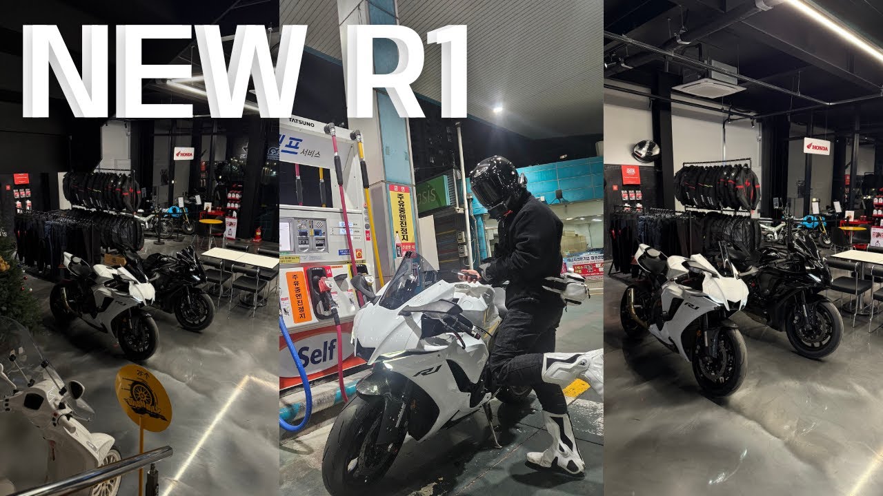 새롭게 탄생한 바이크 라이딩💦💨ㅣ모토로그 VLOGㅣ야마하 R1