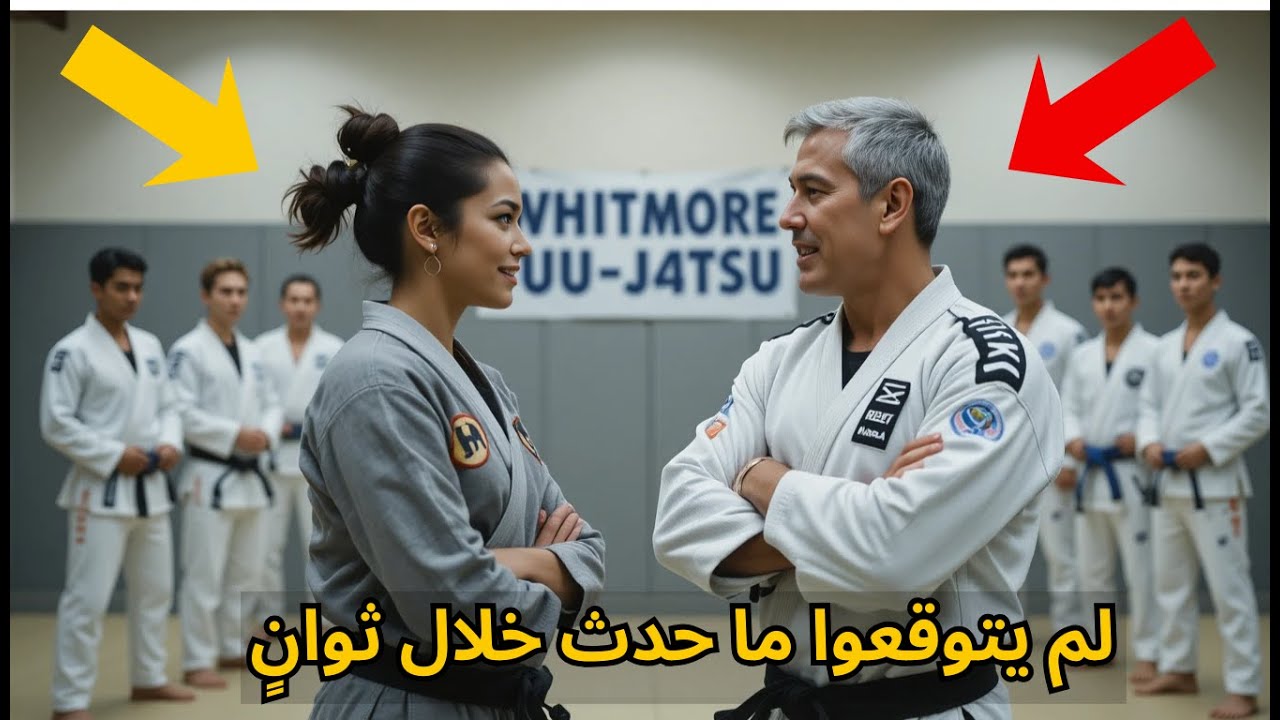 امرأة سوداء سُخِر منها في نادي جيوجيتسو… وبعد ثوانٍ قلبت الموازين وأثبتت أن الاحترام لا يُطلب بل يُن