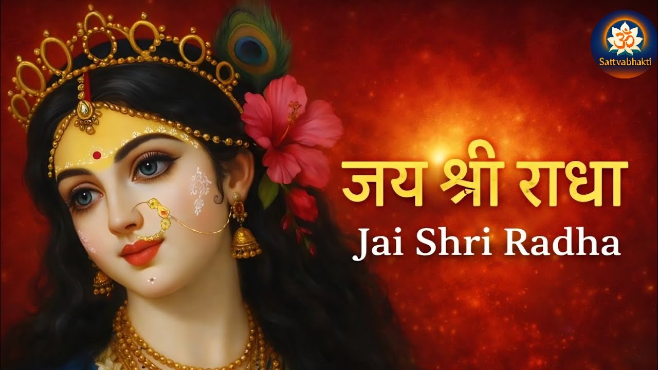 Shri Radha Naam Smaran 🌸 Experience Divine Bliss💕 Jai Shri Radharani💕 