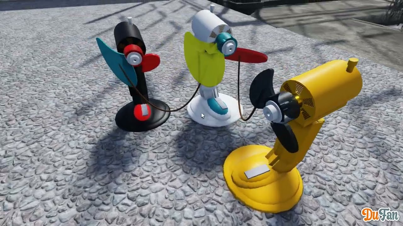 Самодельный шатающийся вентилятор Roblox с очень уникальным и редким пропеллером.