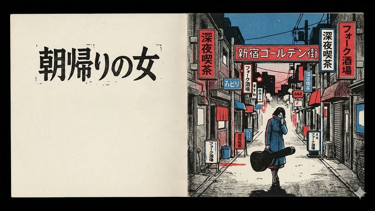 朝帰りの女 