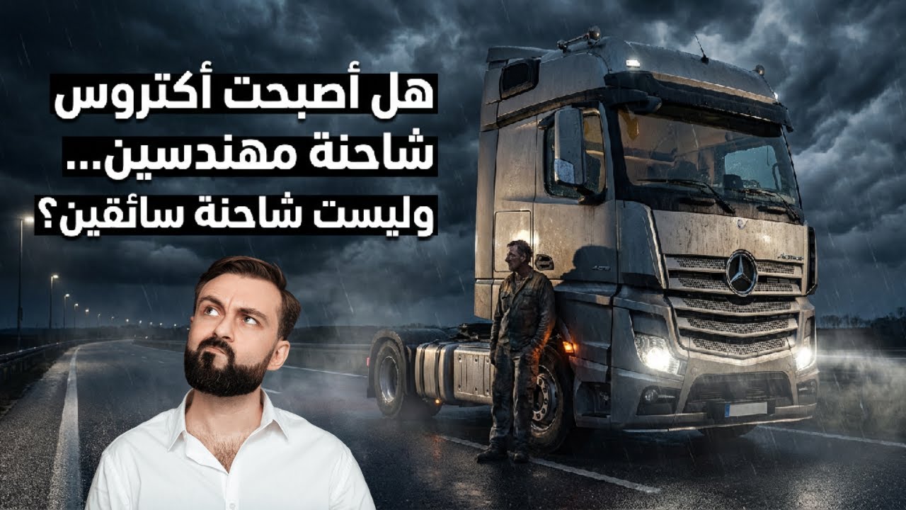 مرسيدس أكتروس الحديثة هل أصبحت للمهندسين وليست للسائقين #truck #محركات #شاحنات