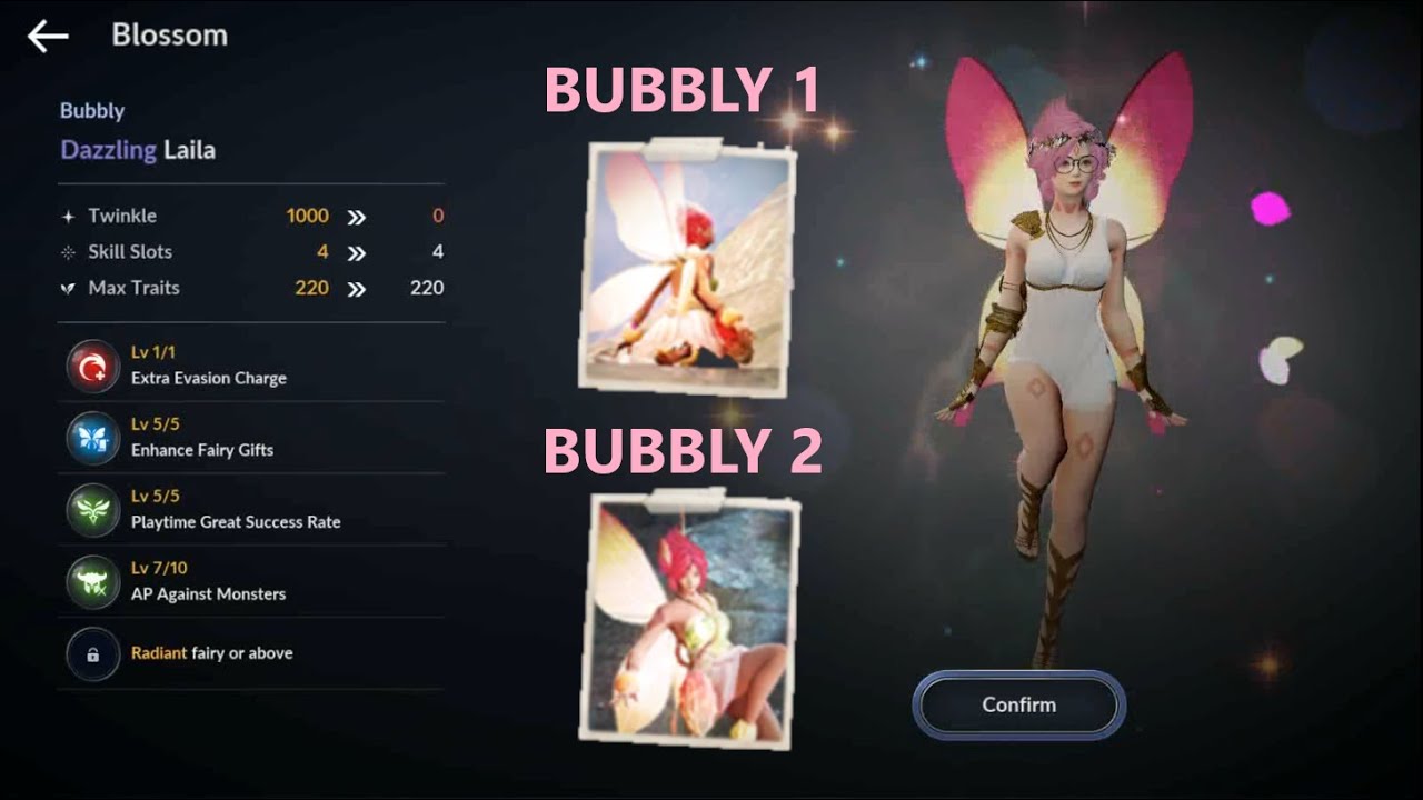 BDM Bubbly Laila Fairy Memory Album Locations - Giant Statue and Just Dance