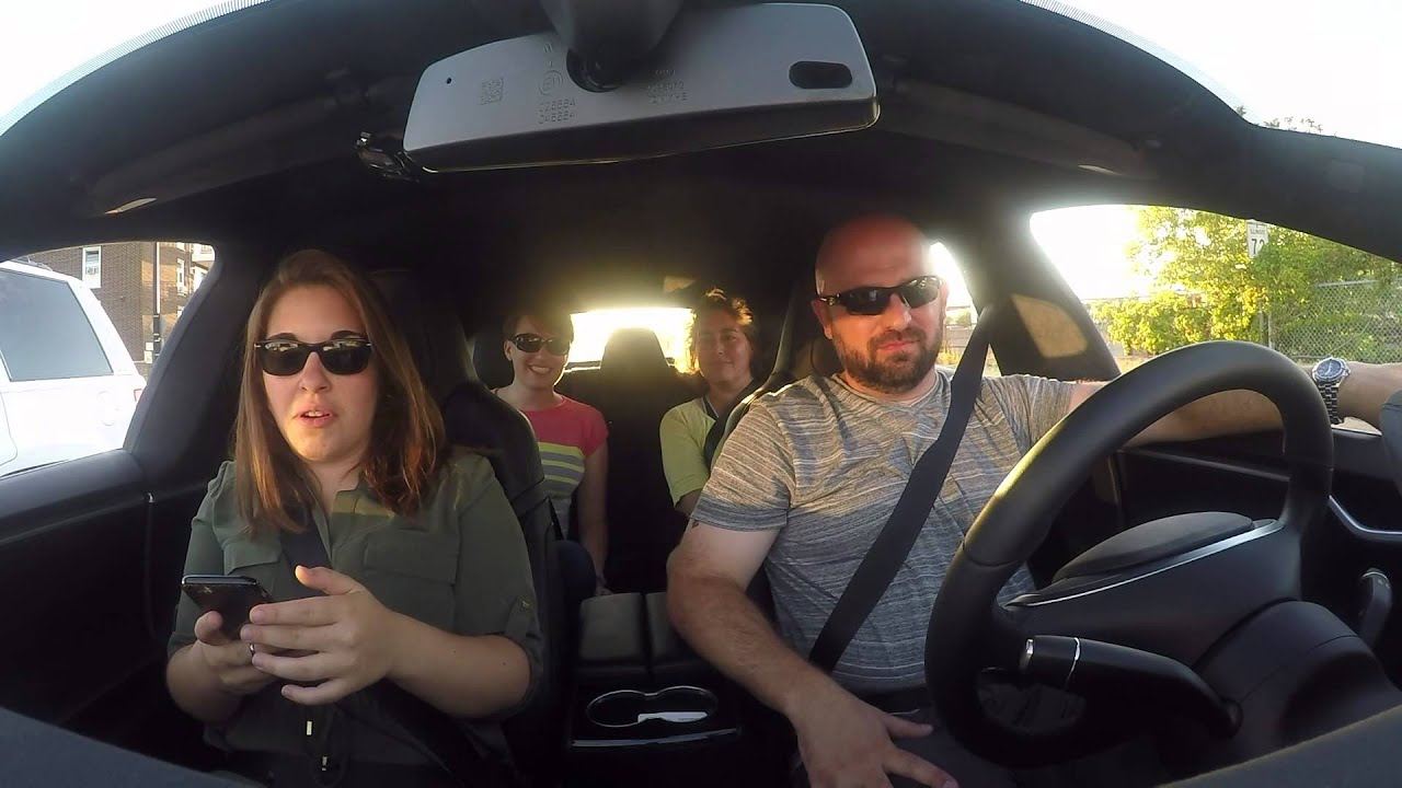 Compilation of Tesla P85D Insane launch reactions