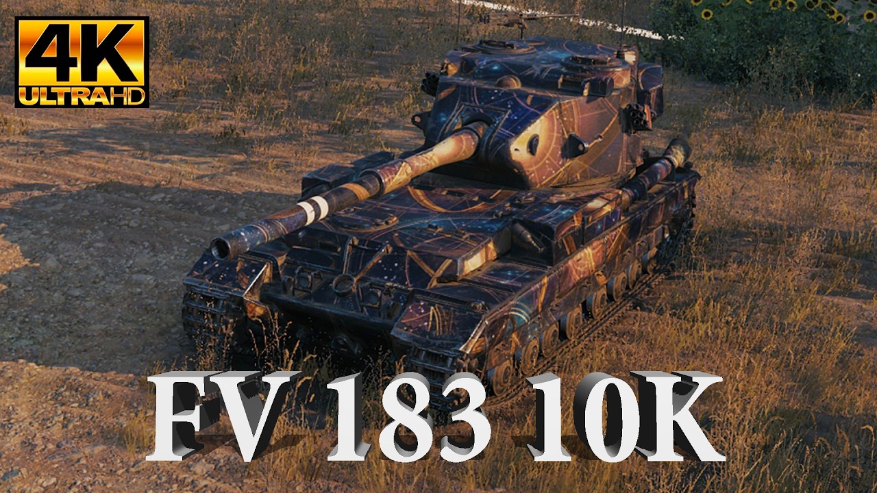 FV215b 183 video in Ultra HD 4K World of Tanks Best Moments