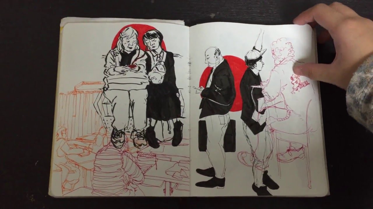 My Calarts 2016 Sketchbook (accepted)