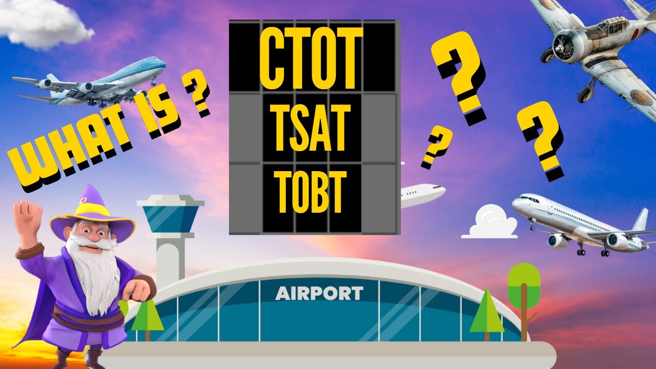 Why European Airports Run Like Clockwork? Slot, TOBT, TSAT... Explained for Pilots