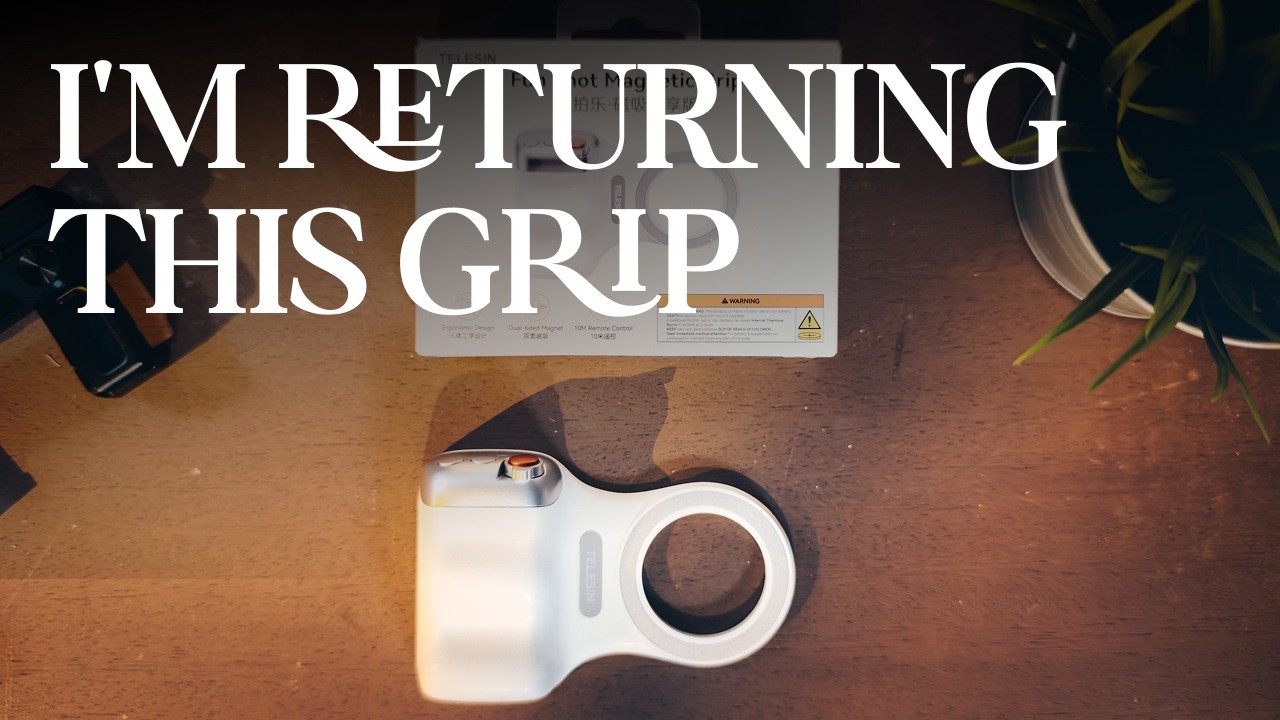 Why I’m Returning the Telesin Magnetic Phone Grip
