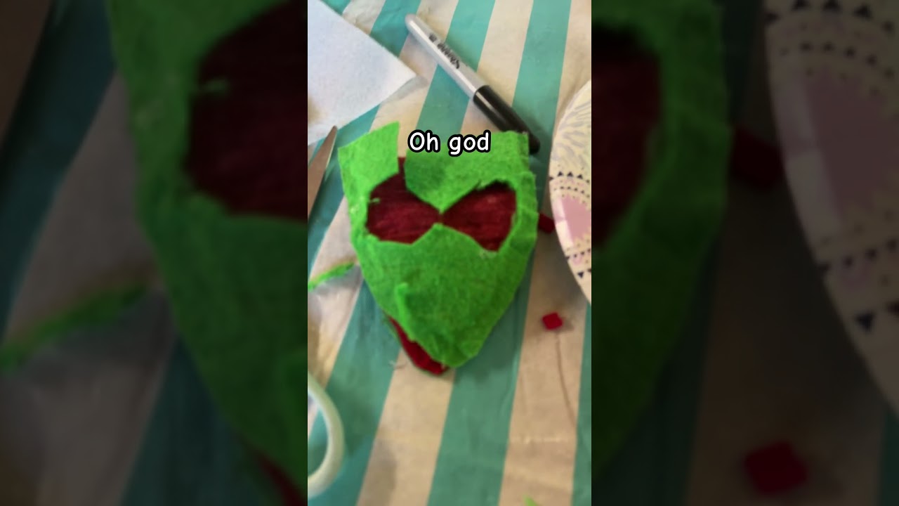 Making the 1955 Kermit the frog for Halloween part 1