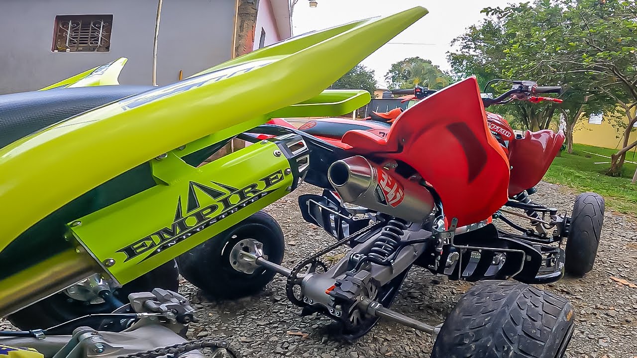 ASÍ SE VE UN RAPTOR 700r CON DOBLE MOFLE | ATV | YOSHIMURA | EMPIRE | EMMANUEL ORTIZ