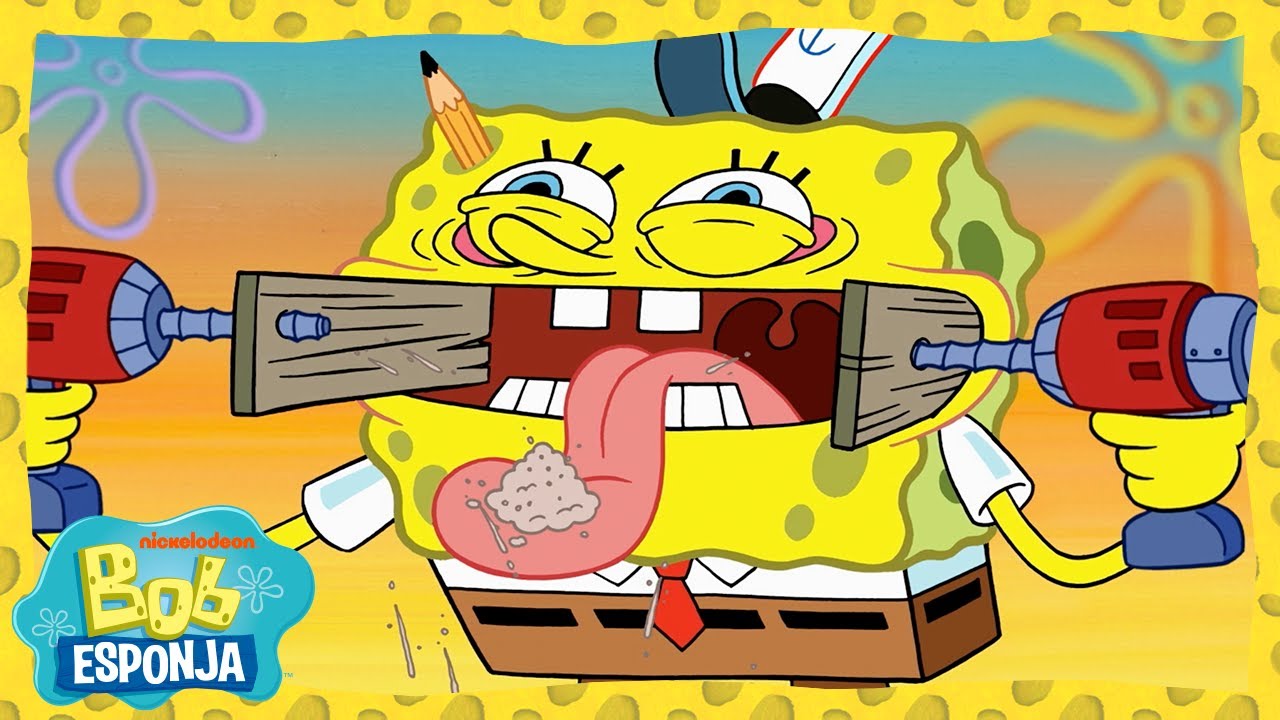 Bob Esponja | Bob Esponja e suas Habilidades Práticas! 🔨 | Bob Esponja em Português