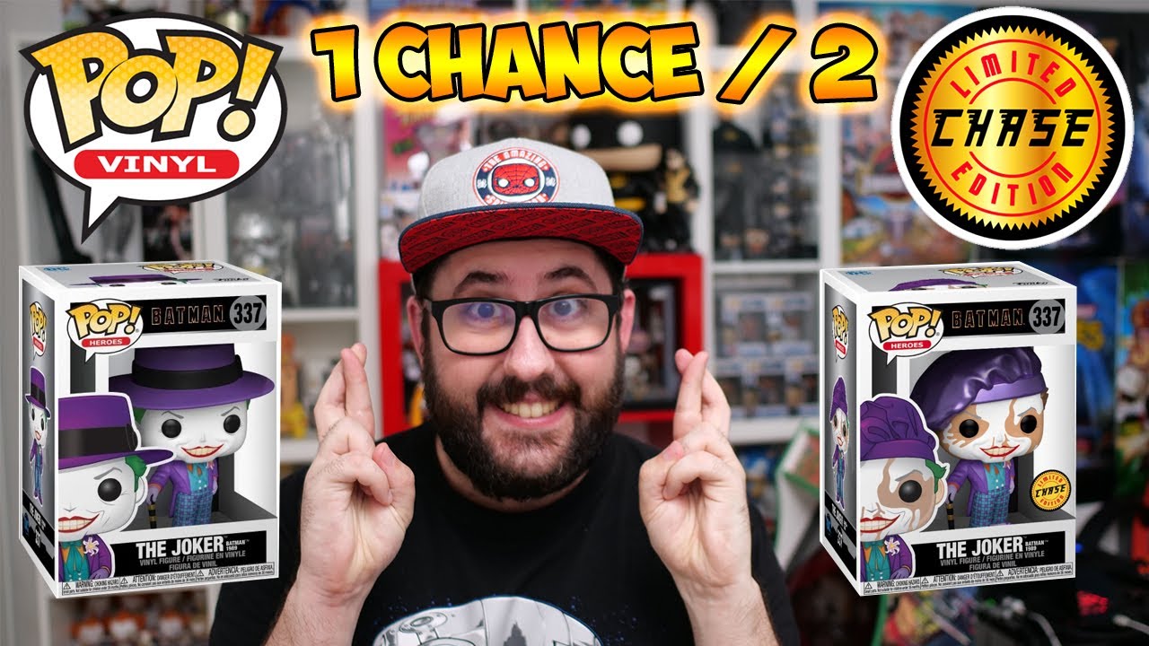 1 CHANCE SUR 2 D'AVOIR LA CHASE POP DU JOKER !