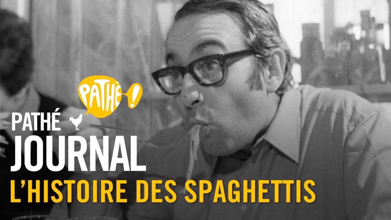 1974 : L’histoire des spaghettis | Pathé Journal