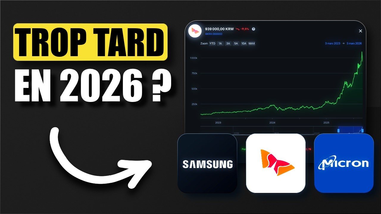 Samsung, Micron, SK Hynix : Trop tard en 2026 ? (RAMpocalypse)