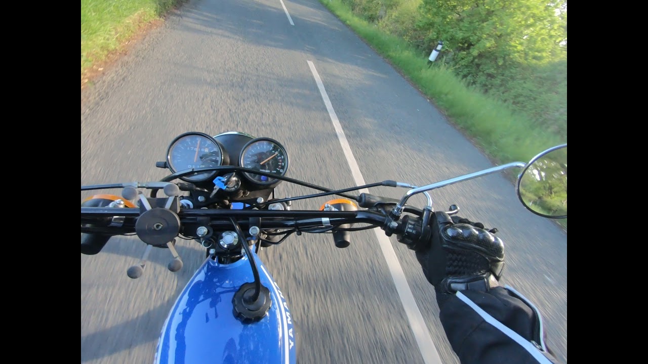 Yamaha DT125MX Improved Quality video, short version.