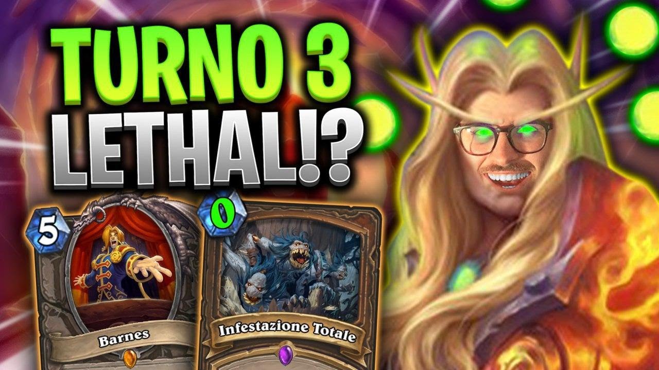 VINCERE A TURNO 3: UNA COMBO IMPOSSIBILE - HEARTHSTONE CHALLENGE [HEARTHSTONE ITA]
