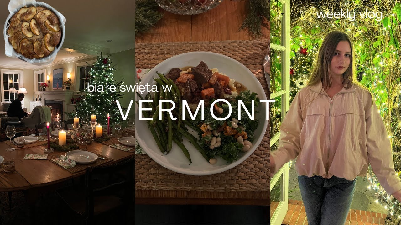 białe święta w Vermont (vlog)