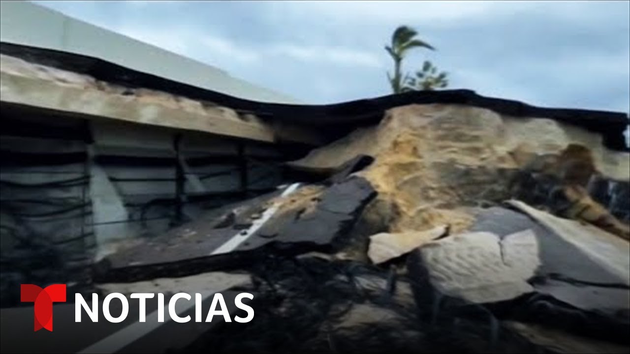 La destrucción de un puente incomunica una isla de Florida | Noticias Telemundo