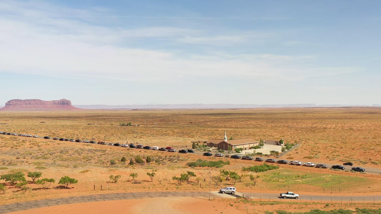Church Participates in Sheep Donation on Navajo Reservation