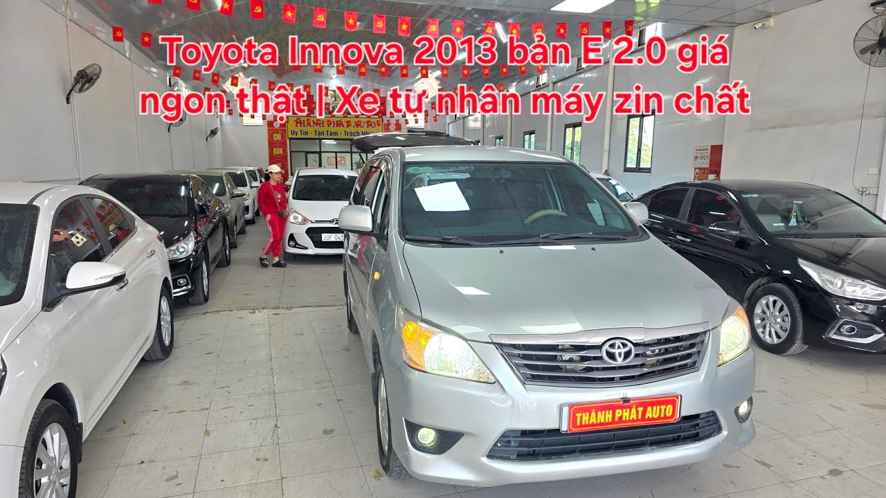 ⚽️🥇Toyota Innova 2013 bản E 2.0 giá ngon thật | Xe tư nhân biển trắng máy zin cực chất | 0913633466