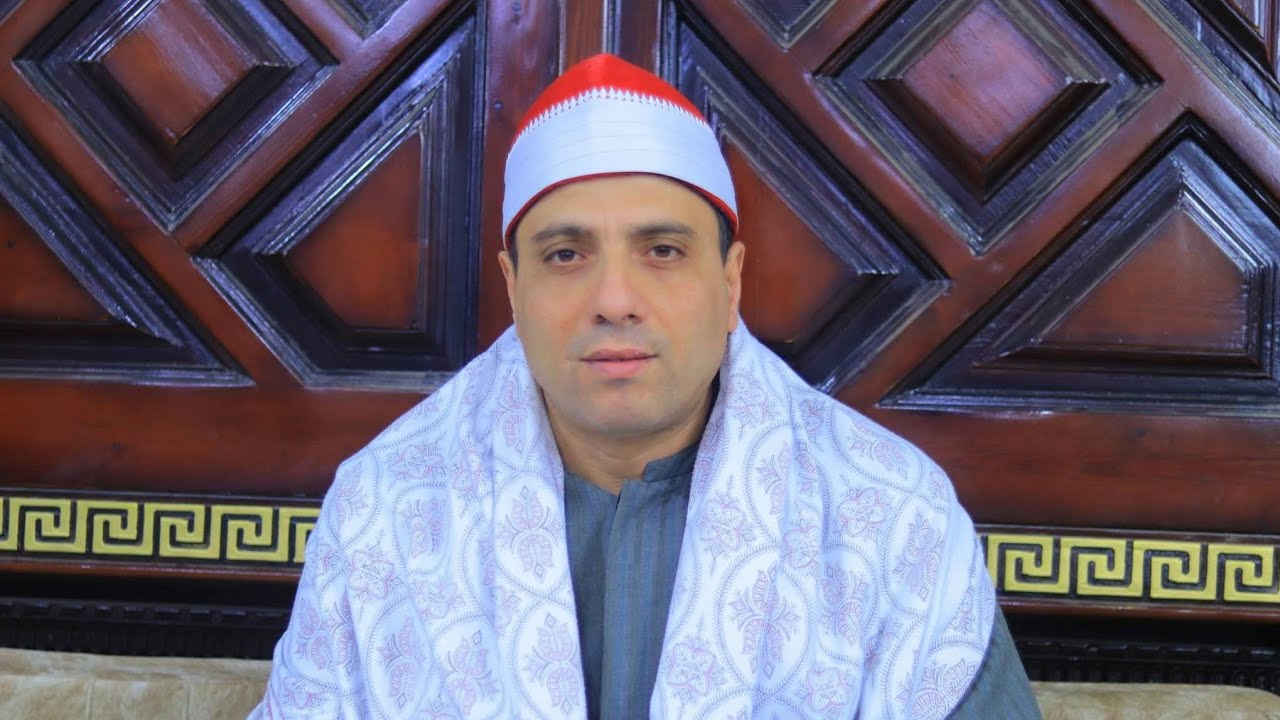 الشيخ محمد مصطفي أبوالمعاطي ربع العشاء ميت علي المنصوره_عزاء والدة الأستاذ عثمان الباز قاسم