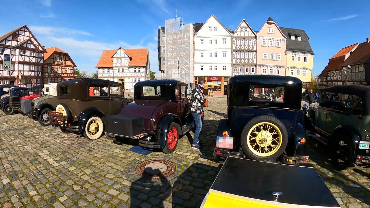 Sternfahrt der Ford-Model-A-IG.de zum Hessenpark am 10.10.2021