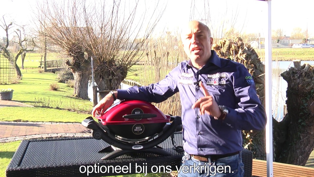 Weber Q1400 electrische bbq - uitleg video, productvideo, review Barbecueshop en Tom Coronel 2015