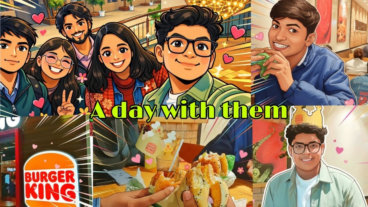 A DAY WITH FRIENDS❤️| DAILY VLOGS| #trending#friends#dailyvlog#burgerking#family#viral #support#help