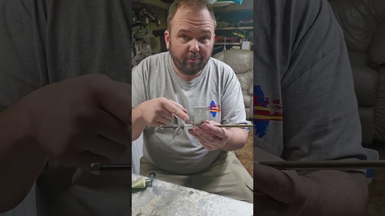 rc boat drive shaft set up.