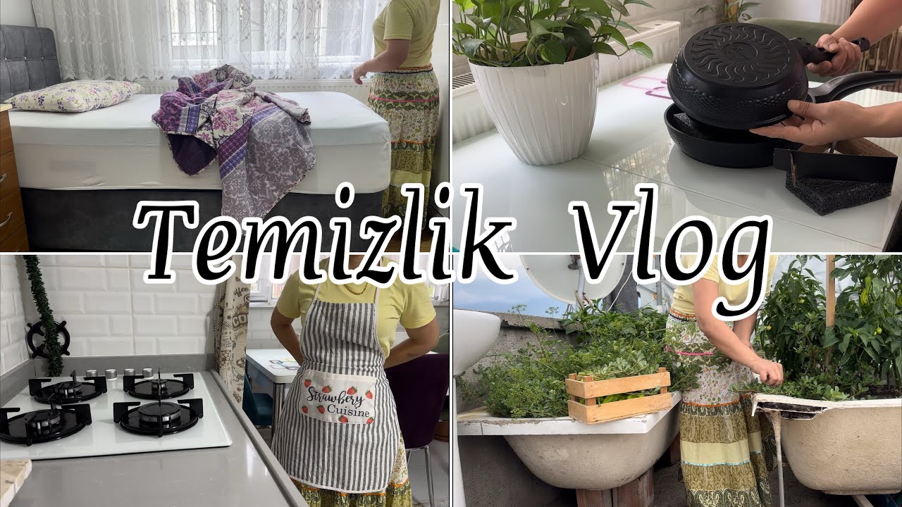 Hafta Sonu Mutfak Temizliği🌱Becerikli Hanımın Sabah Rutini🌱Bol Köpüklü Ocak Temizliği🌱Temizlik Vlog