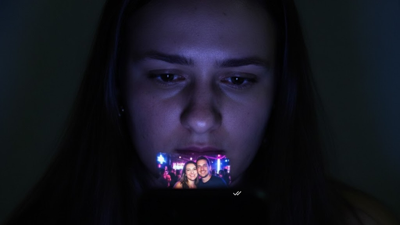 O choque do término: Quando a pessoa real finalmente aparece.