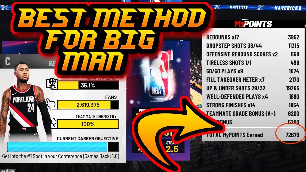 HOW TO REP UP FAST WITH EVERY ARCHETYPE | NBA 2K19 | BEST METHOD STEP BY STEP TUTORIAL
