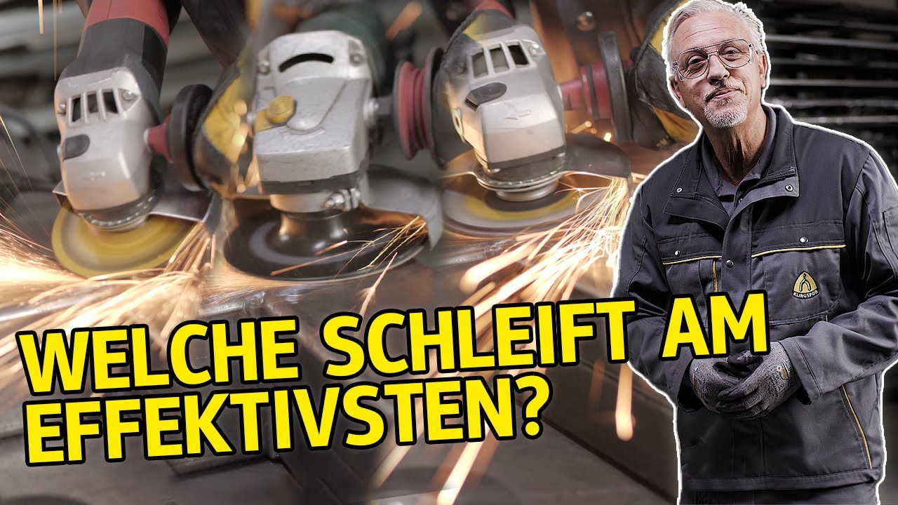 VERGLEICH: Fächerschleifscheibe, Schruppscheibe und Fiberscheibe | Klingspor Tipps