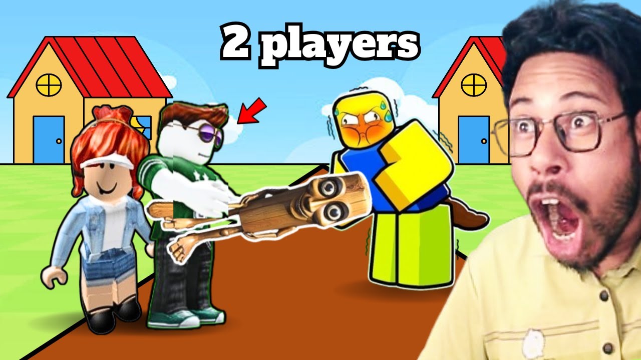 Playing The New 2 Player Steal a Brainrot In Roblox😱