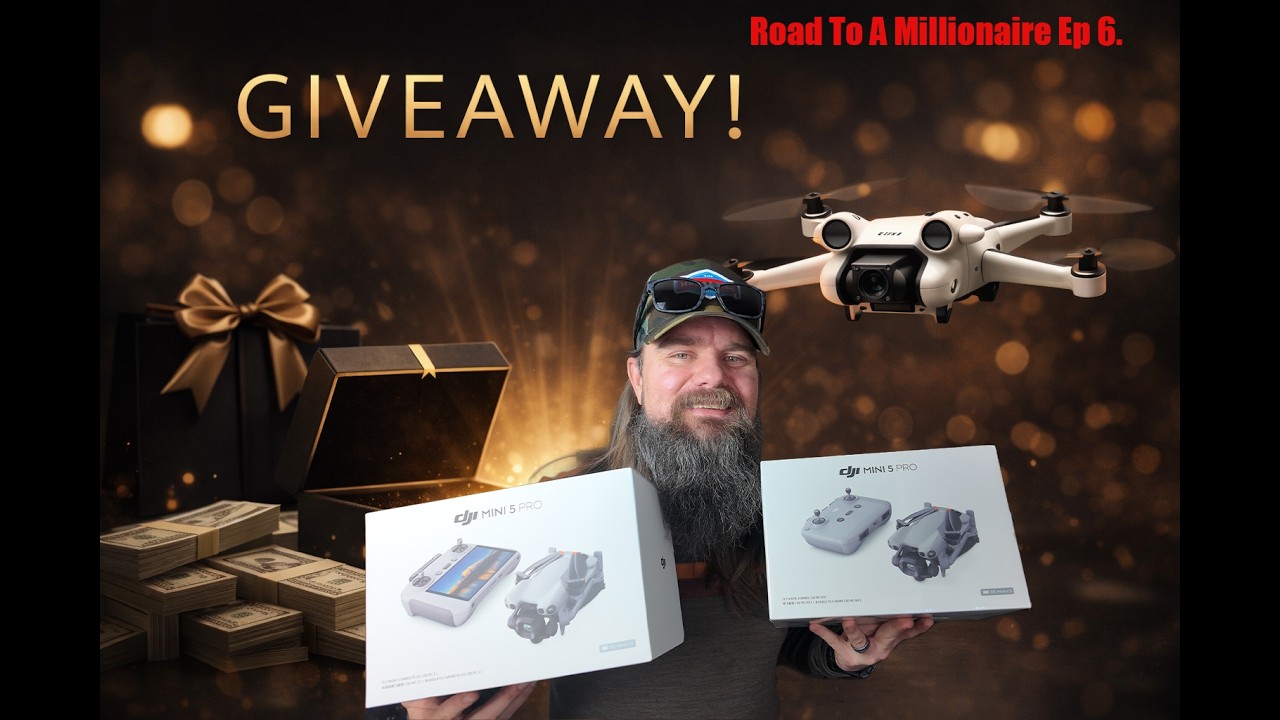 Road To a Millionaire – Episode 6Vision, Discipline & the 10K Subscriber DJI Mini 5 Pro Giveaway
