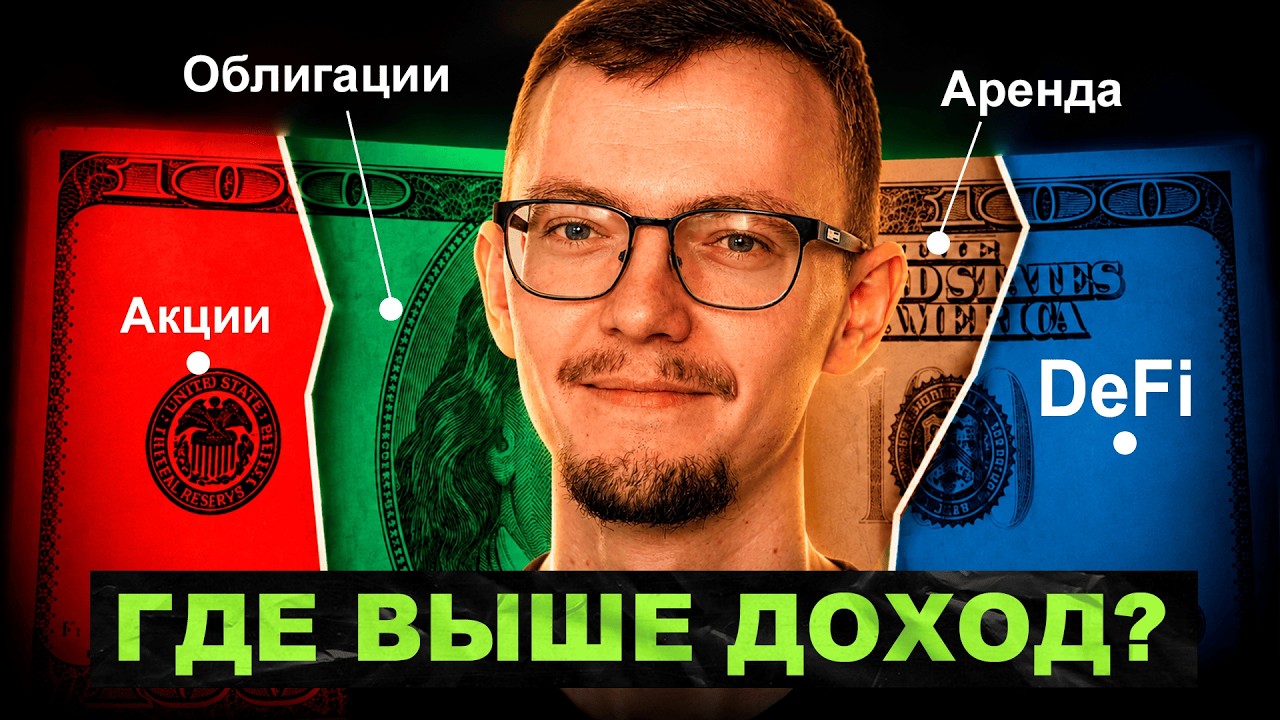 Пассивный доход в долларах в 2026: реальные цифры акций, облигаций, аренды и DeFi