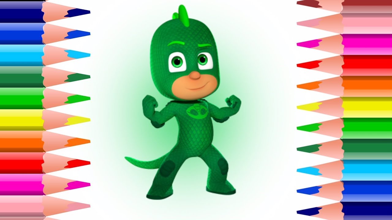 NEW PJ Masks Gekko How To Draw Art For Kids