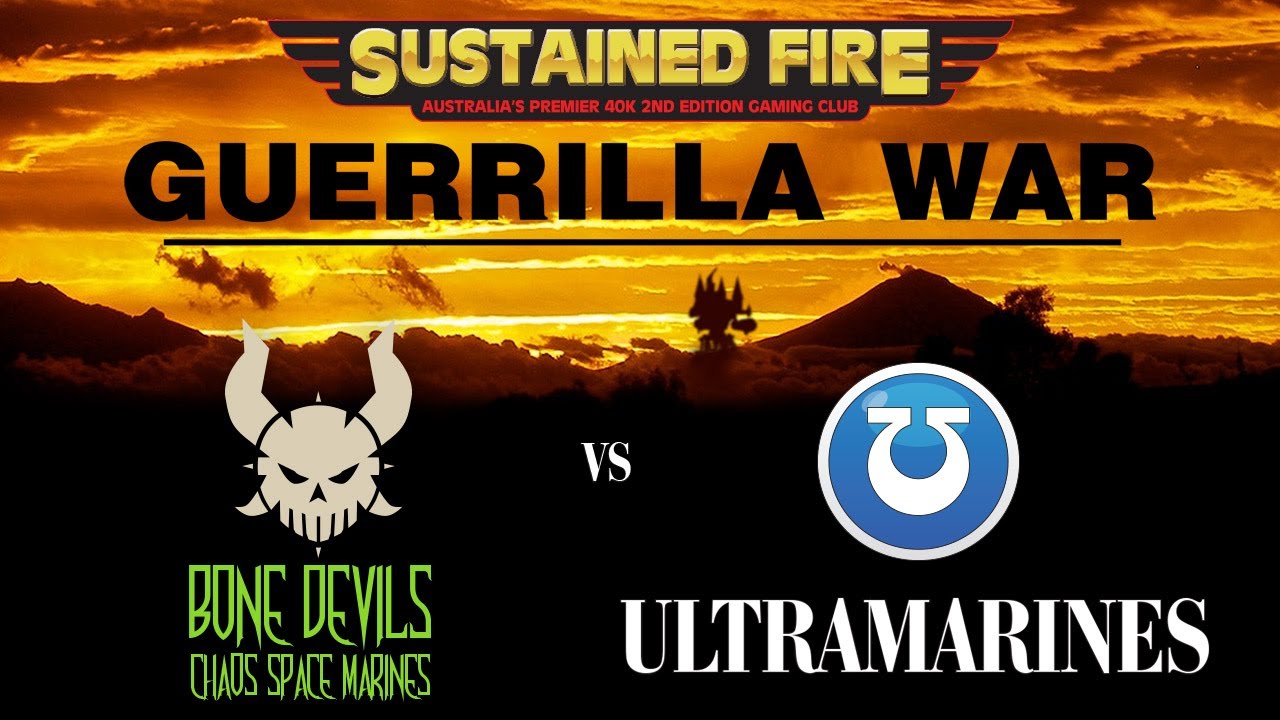 Guerrilla War Battle Report - Warhammer 40K 2nd Edition