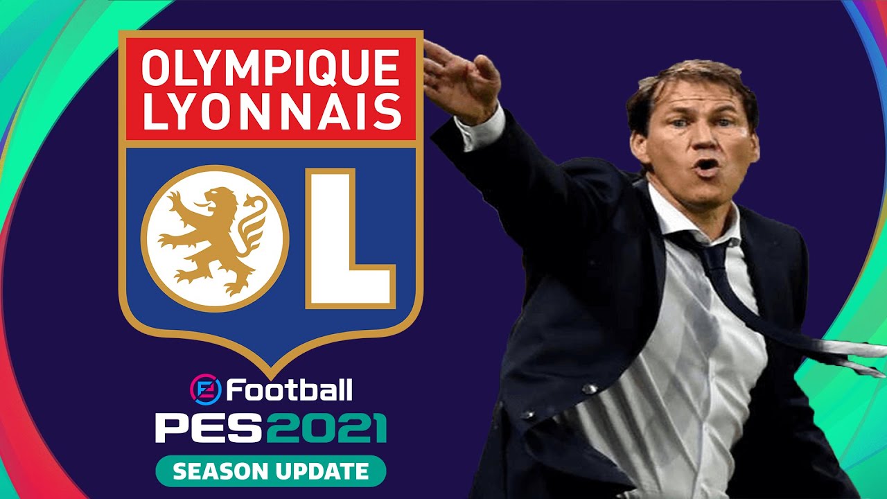 JOGUE COMO O LYON DE RUDI GARCIA NO PES 2021 | eFootball PES 2021