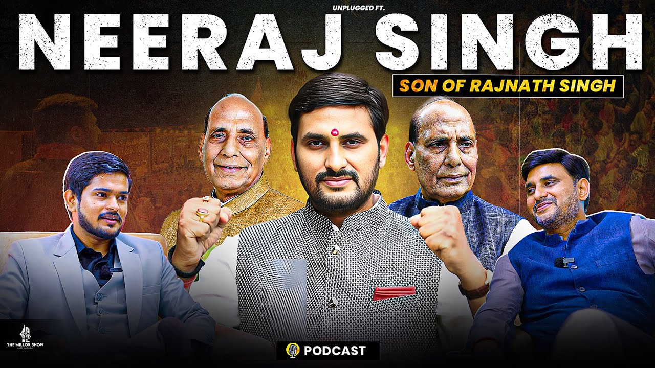 Unplugged ft. Neeraj Singh | Rajnath Singh | PM Modi |  BJP | Podcast | BJP Leader | Lucknow | UP