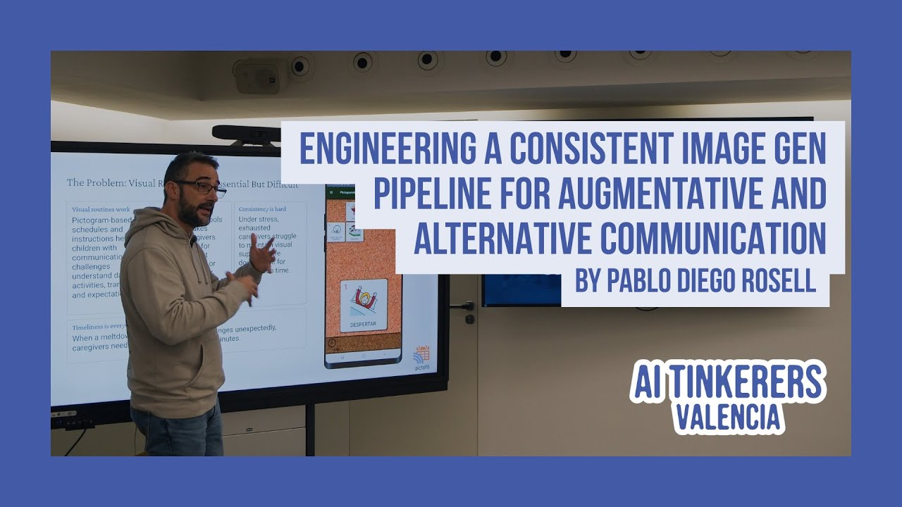 Engineering an Image Gen Pipeline for Augmentative Communication | AI Tinkerers Valencia