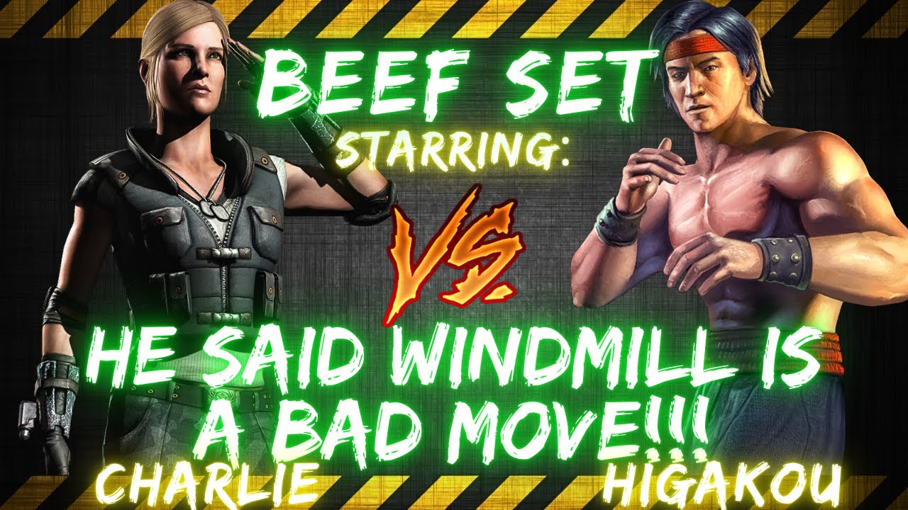 BEEF SET ft. Higakou vs Charlie | HE SAID WINDMILL PUNCH IS A BAD MOVE!!! 🎤👀🔥😱